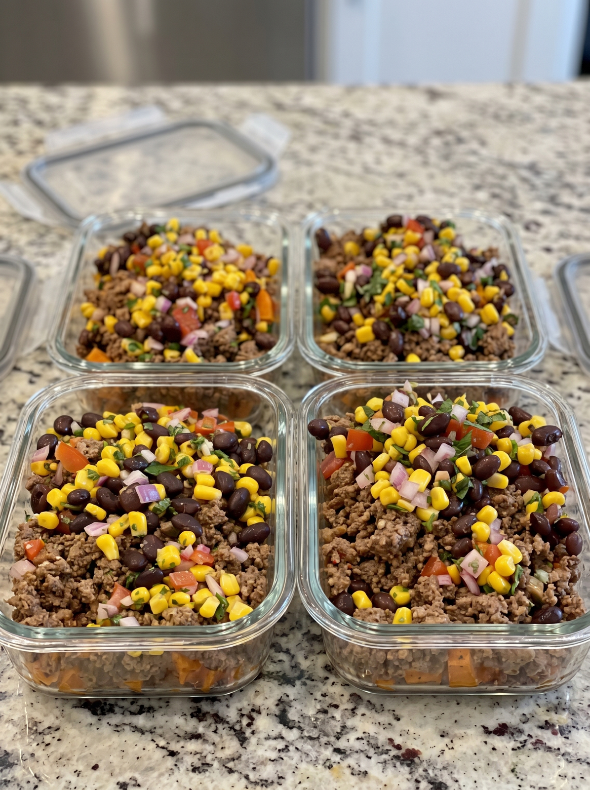Sweet Potato & Ground Beef Bowls