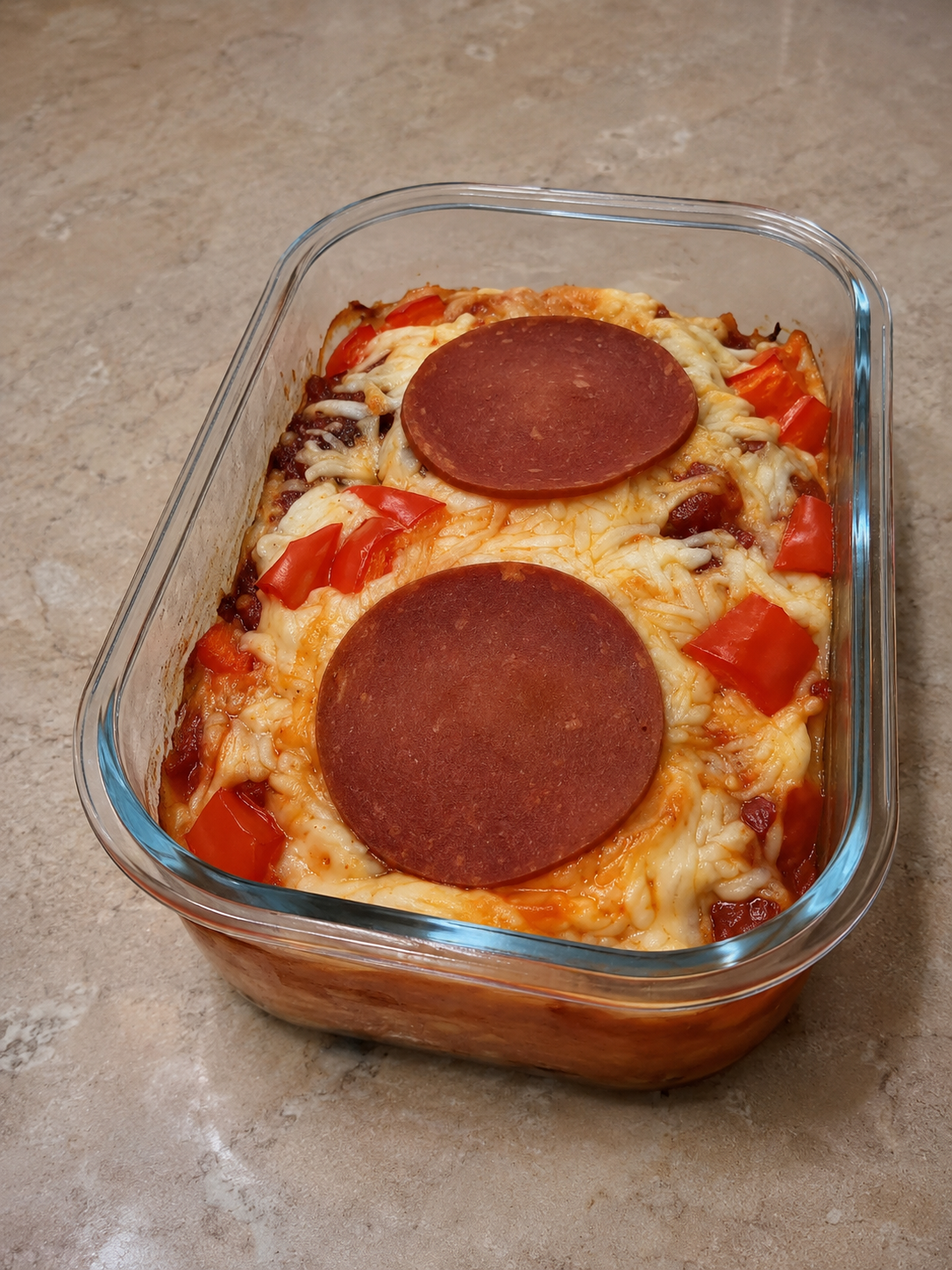High-Protein Pizza Bowl