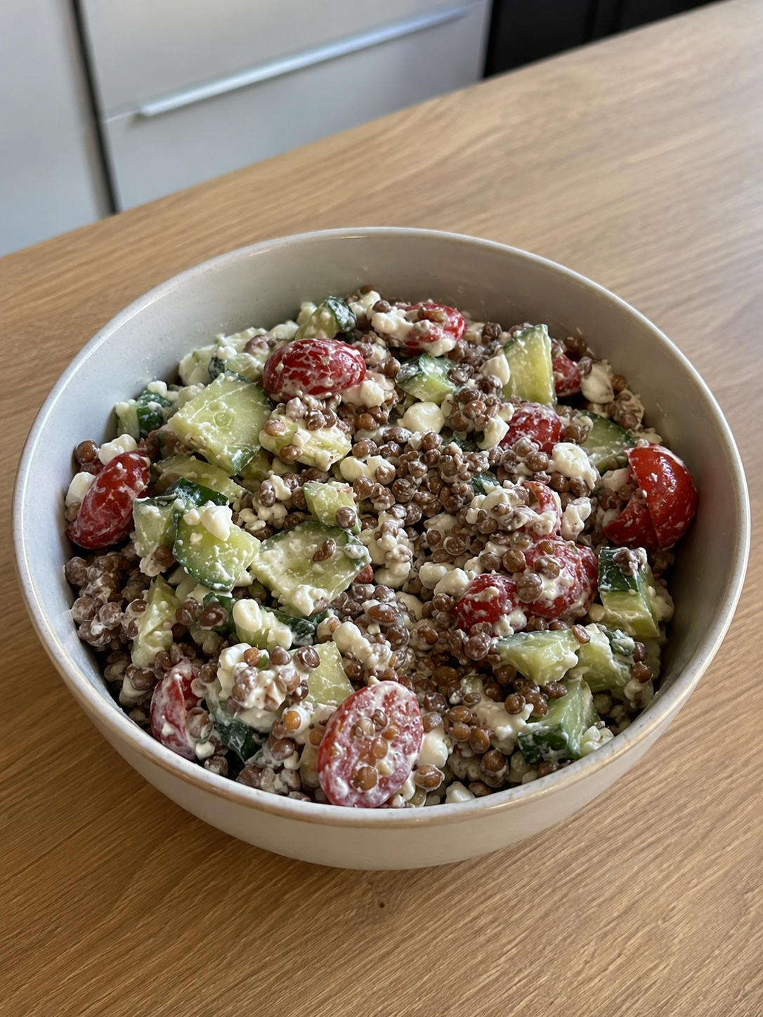 High-Protein Lentil Salad