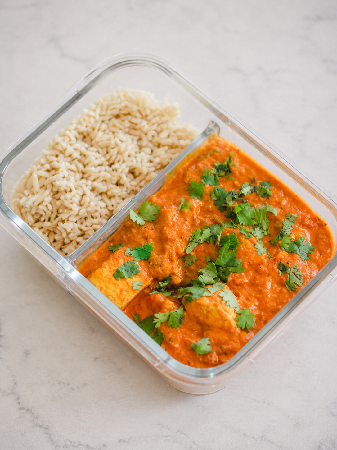 Vegan Tikka Masala with Tofu and Cauliflower