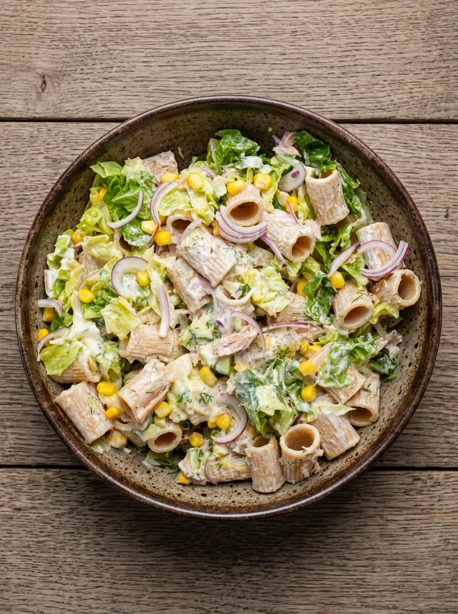 High-Protein Tuna Pasta Salad