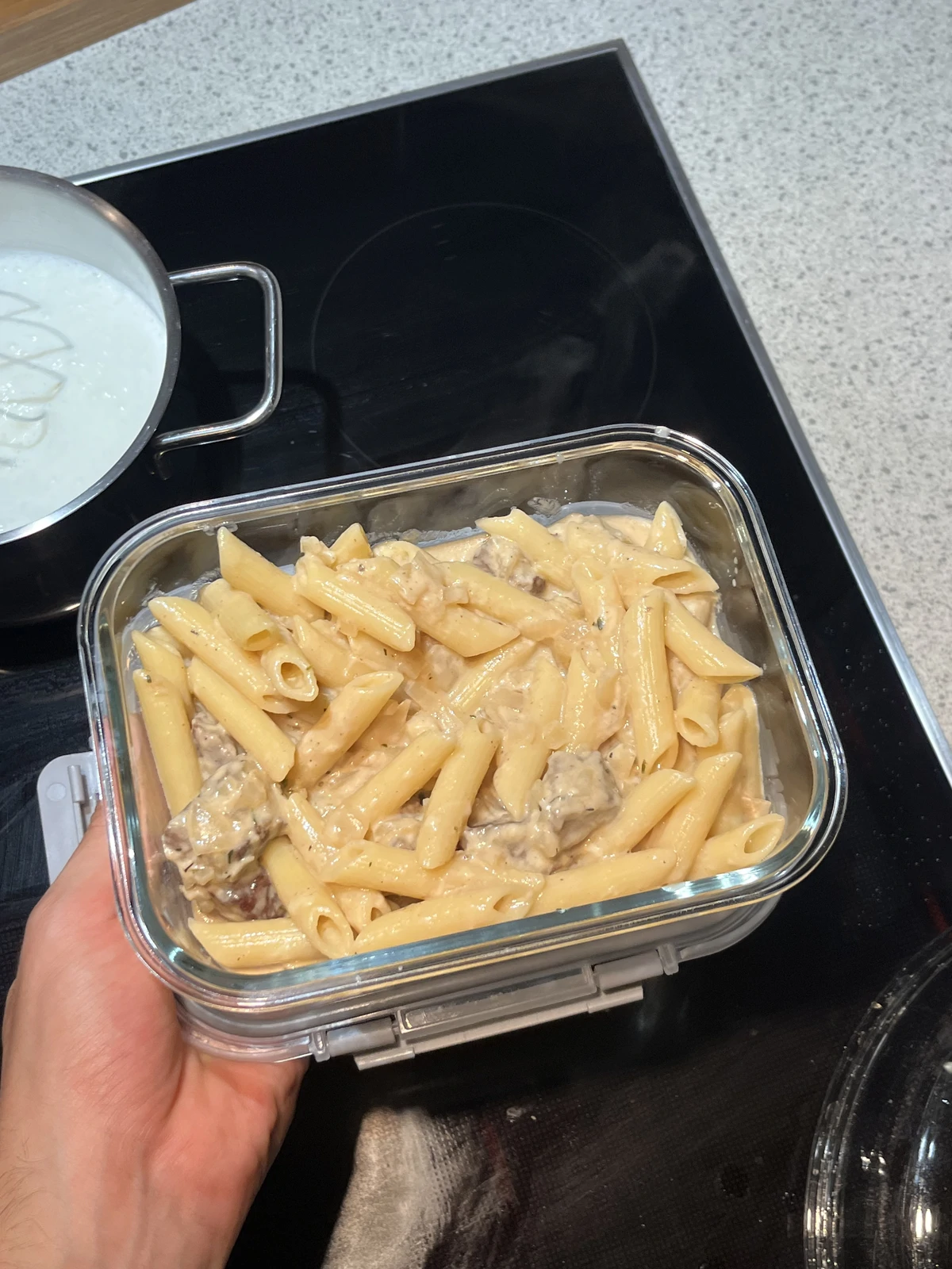 Creamy Steak Pasta