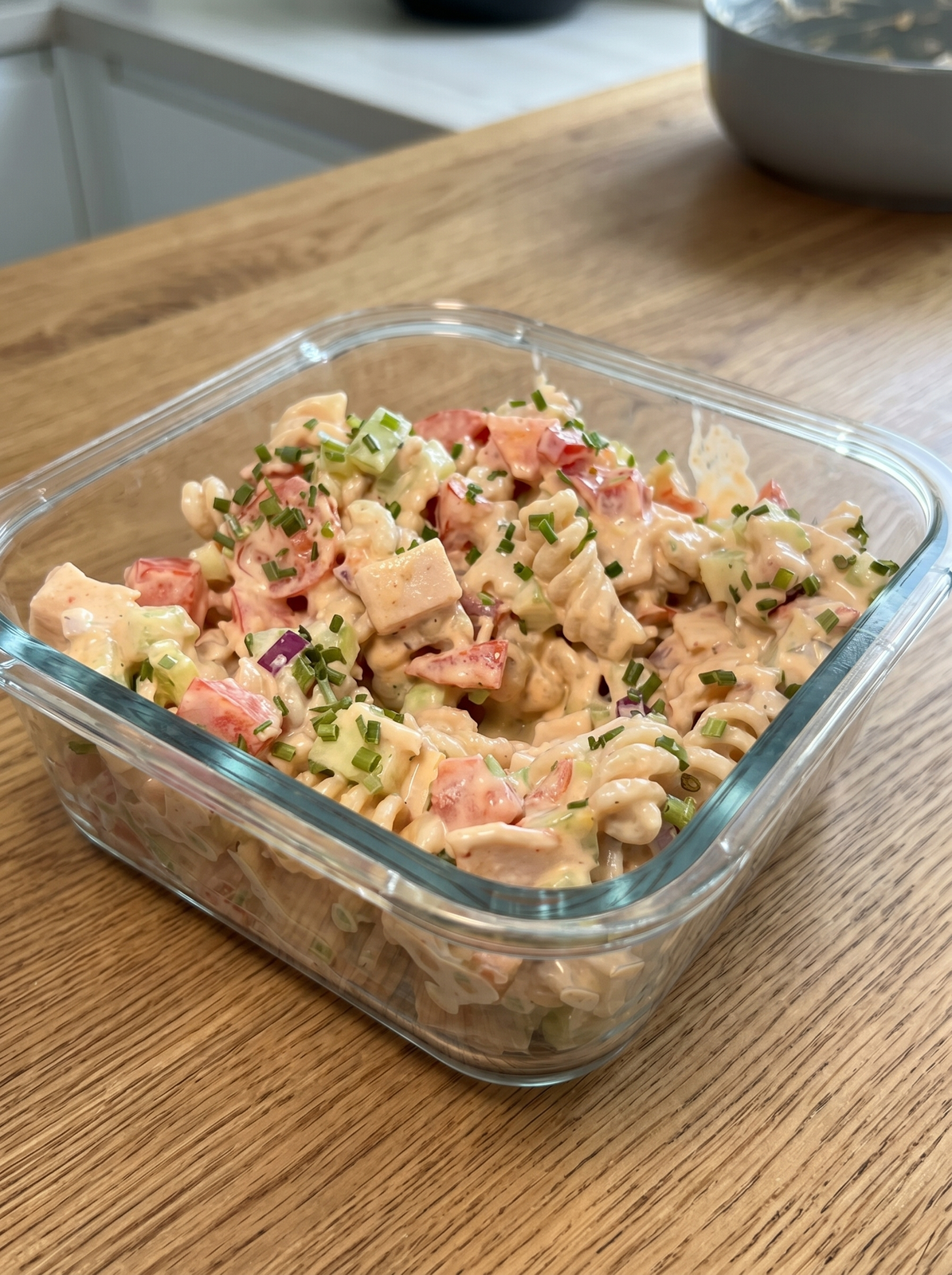 15-Minute High Protein Pasta Salad