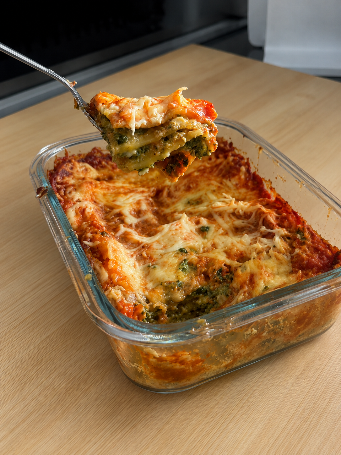 Spinach Lasagna Meal Prep