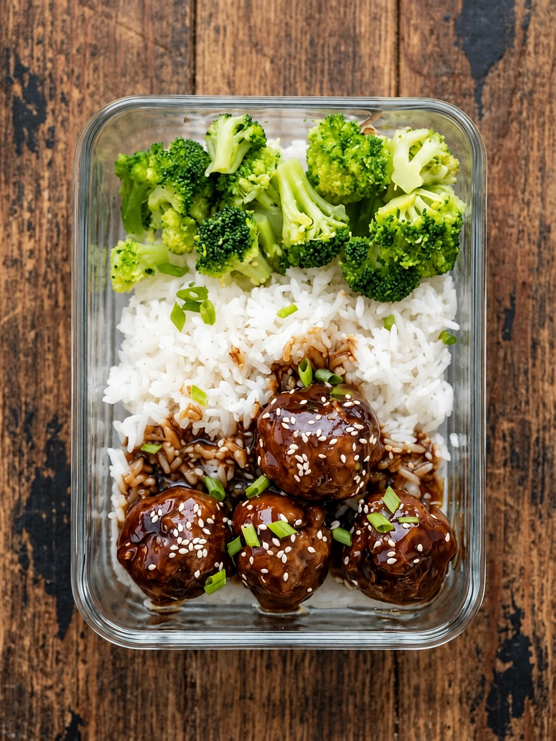 Teriyaki Meatball Bowls