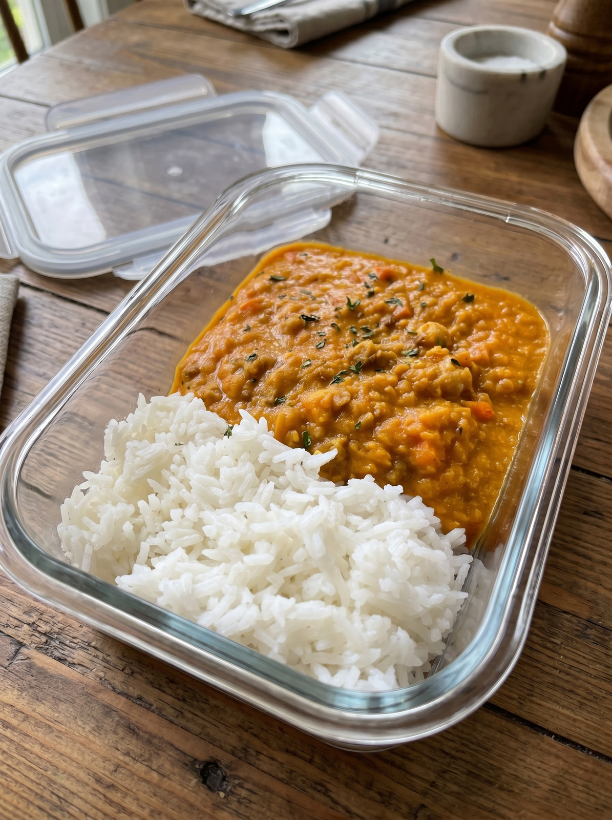 Creamy Coconut Red Lentil Curry