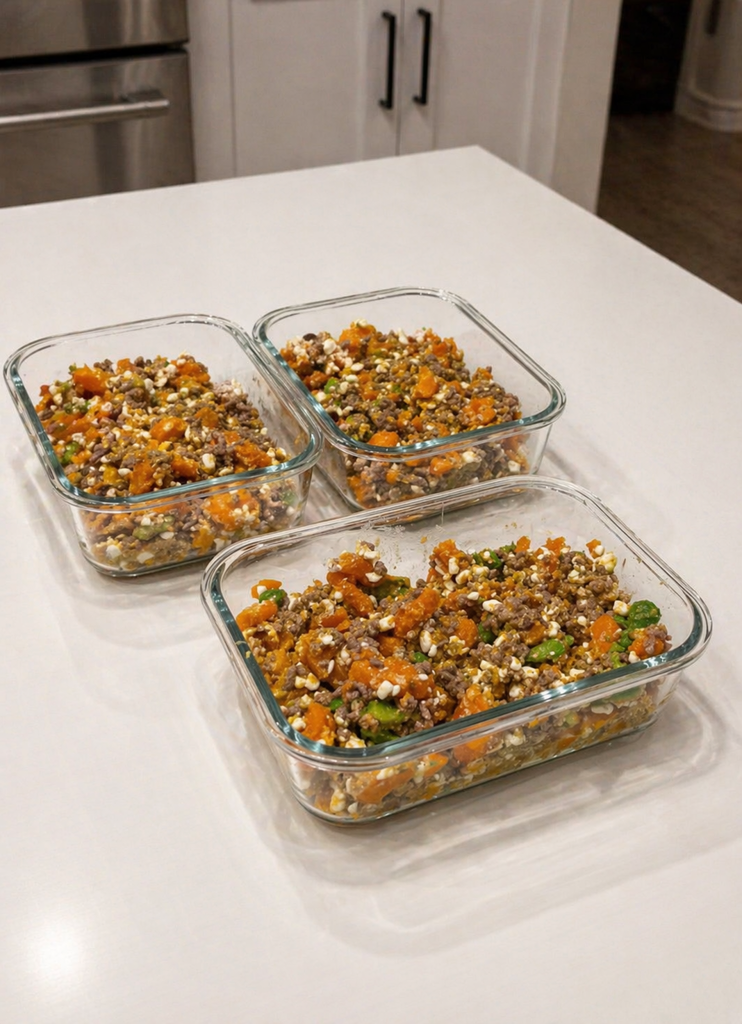 Hot Honey Sweet Potato Bowl