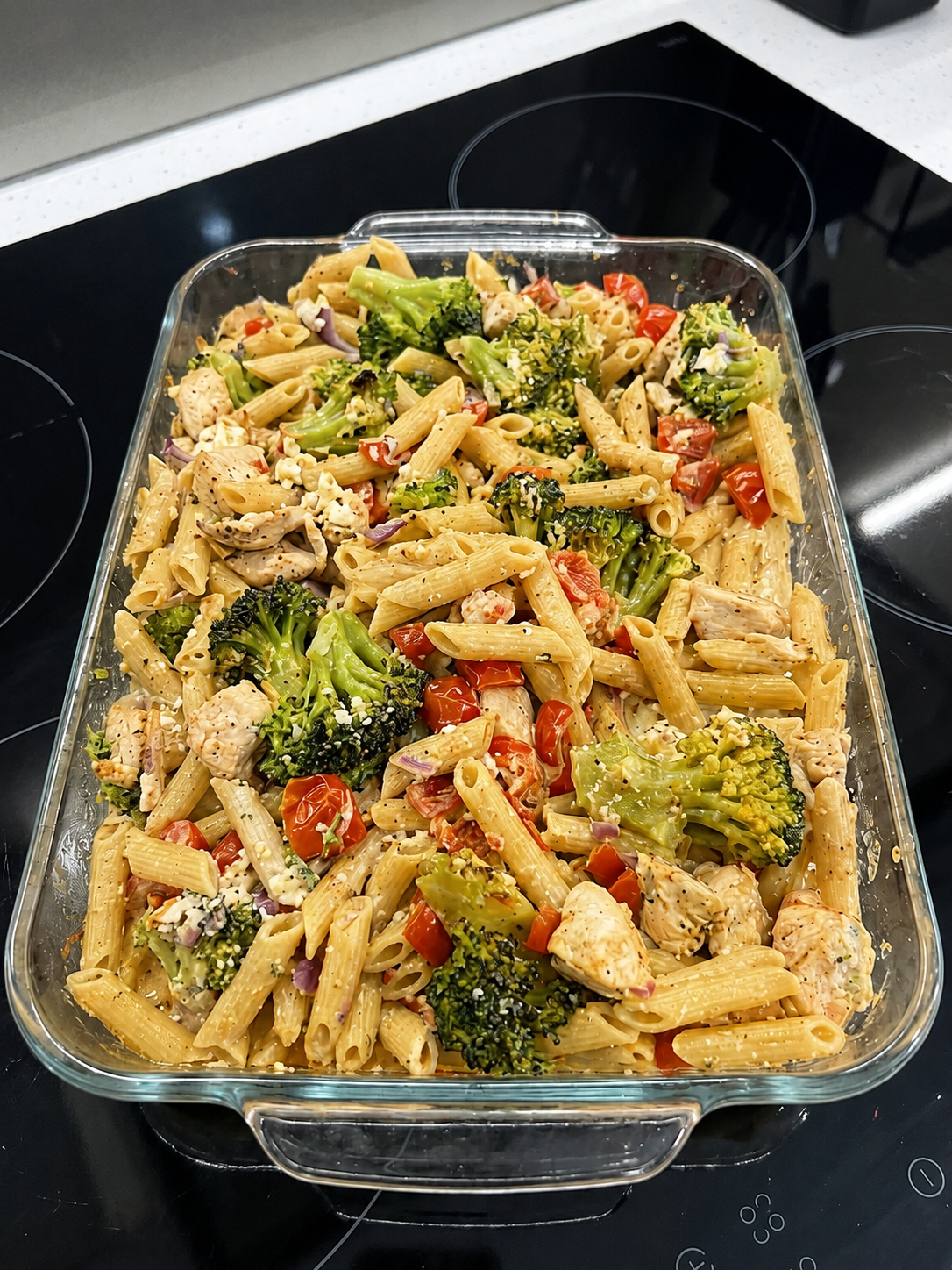 Broccoli Chicken Pasta Bake