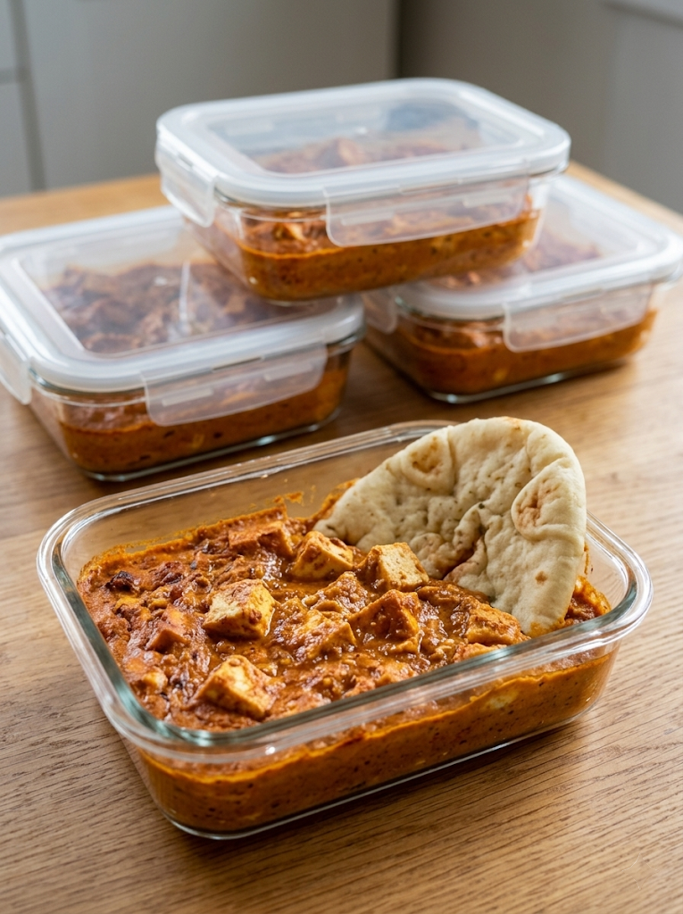 Creamy Garam Masala Tofu Bake