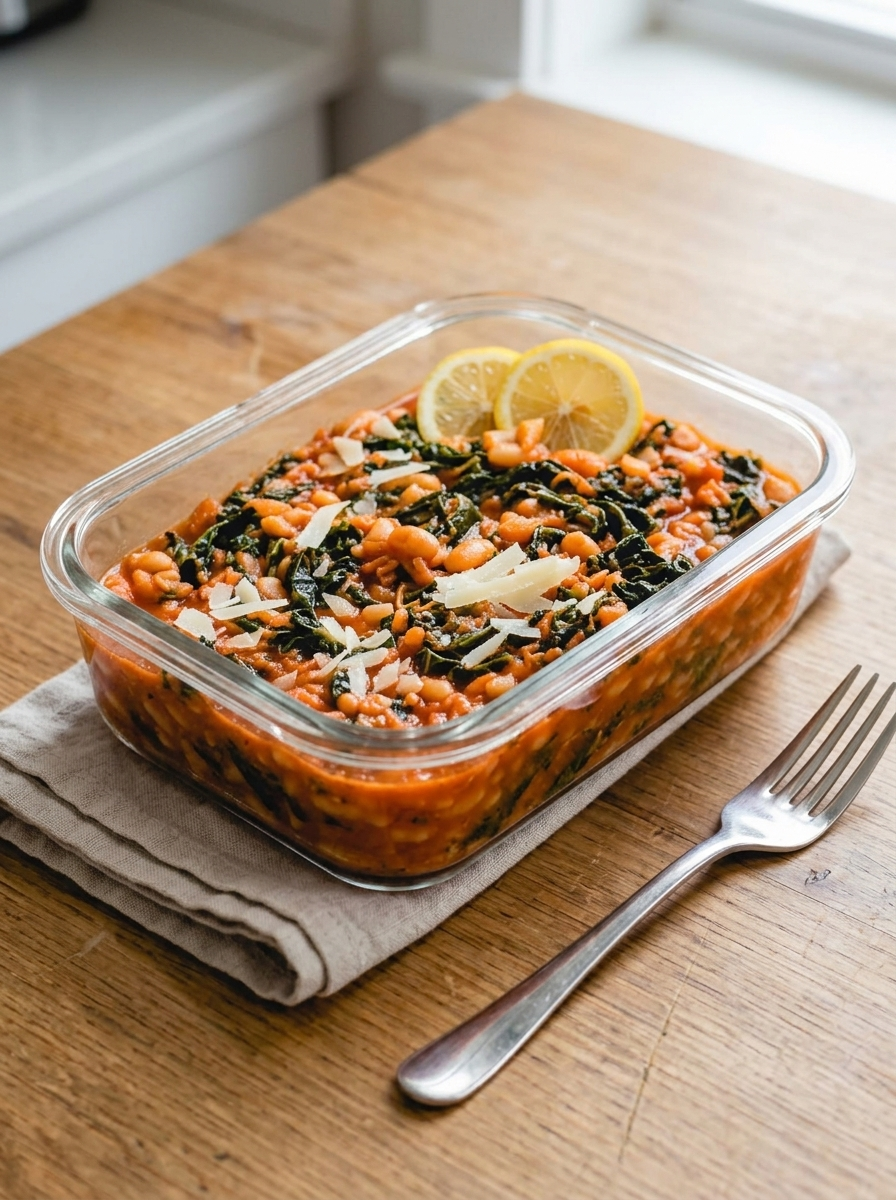 30-Minute Easy White Beans and Greens