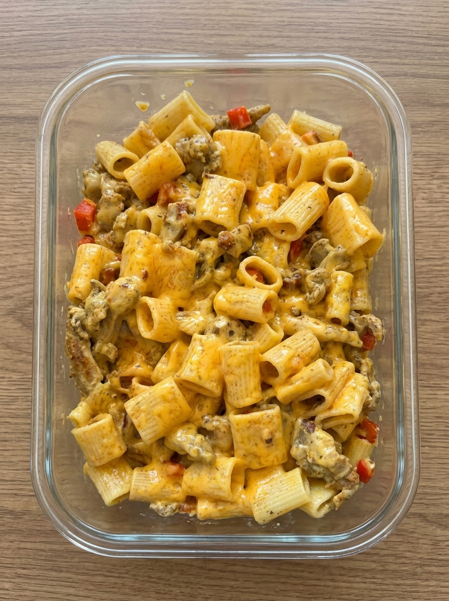 High-Protein Gyros Pasta with Skyr