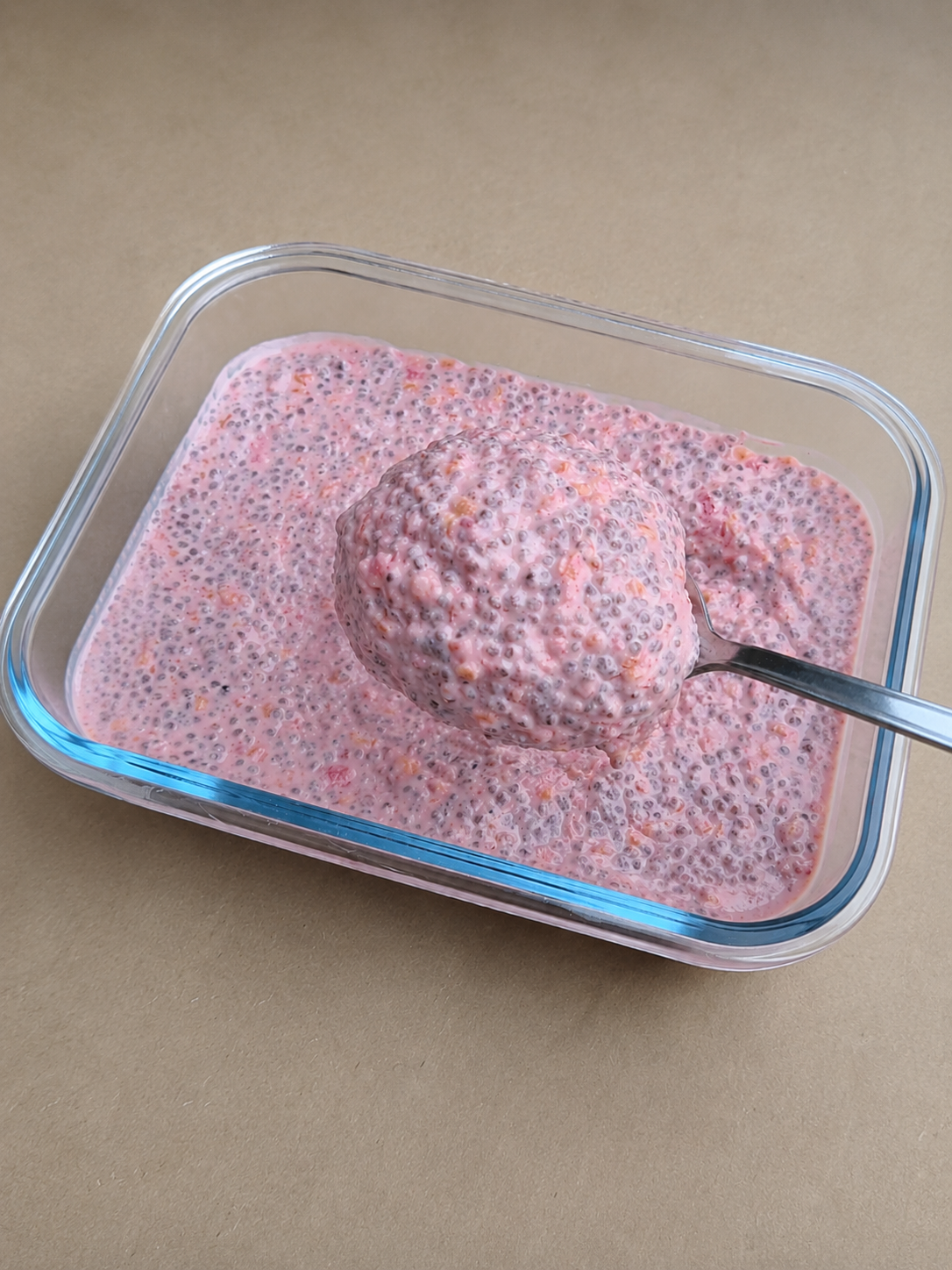 Raspberry Chia Seed Pudding