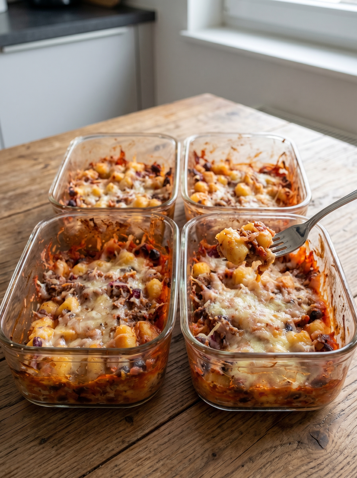 Quick Gnocchi Lasagna Meal Prep